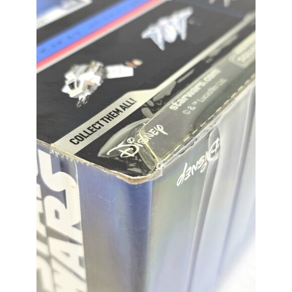 Star Wars Micro Galaxy Squadron Fang Fighter Toy w Mandalorian Figure 5 Inch New - Picture 11 of 11